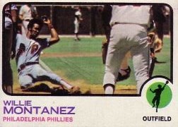 1973 Topps Baseball Cards      097      Willie Montanez